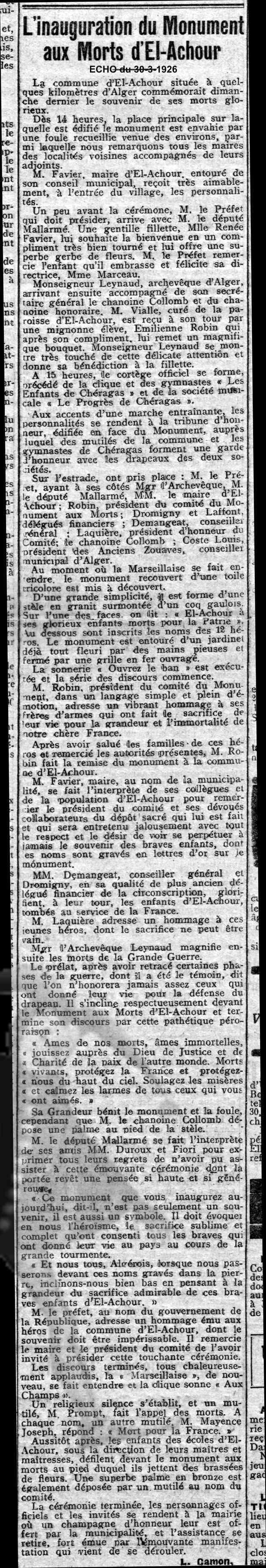 monument aux morts