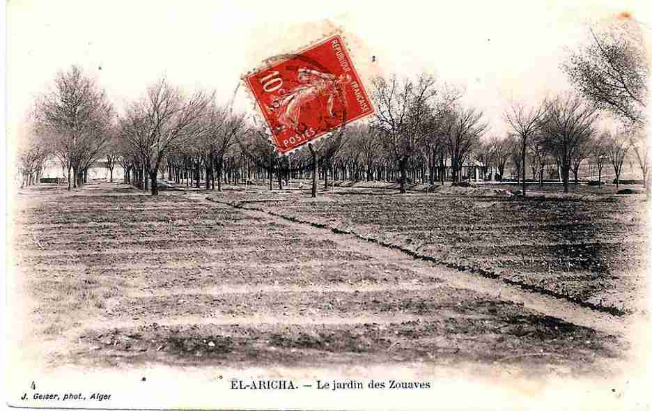 el aricha,le jardin des zouaves