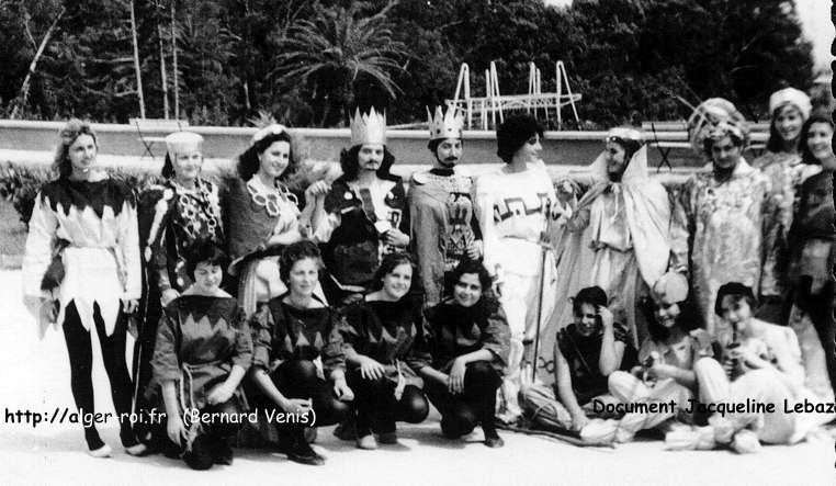 2 Colette Guérin, 3 Jacqueline Lebaz, 4 Lydia Oltra, 5 Michèle Vals, 6 Gladys Bendavid, 7 Michèle Castang
