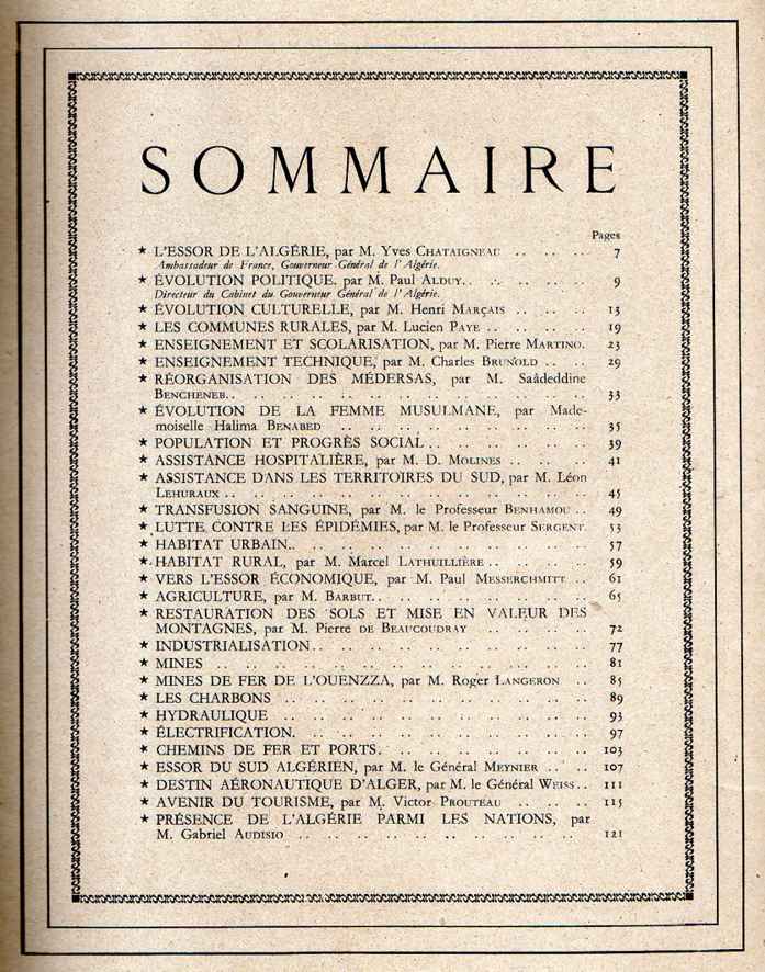 SOMMAIRE
