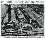 La foire d'Alger vue en avion