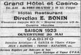 Grand hôtel et casino