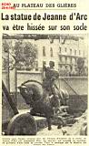 ALGER a honoré JEANNE LA LORRAINE
