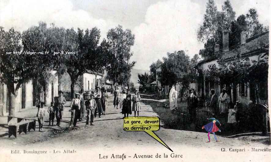 L'avenue de la gare