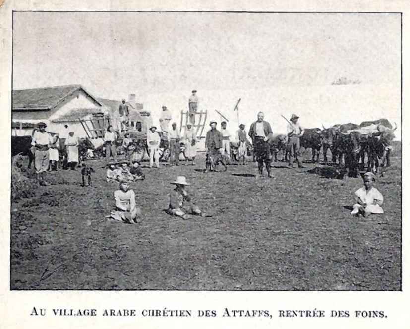 Au village arabe chrétien des Attafs