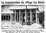 Reconstruction du village, la mairie