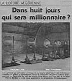 loterie algérienne, banque franco-algériennepreparation des spheres