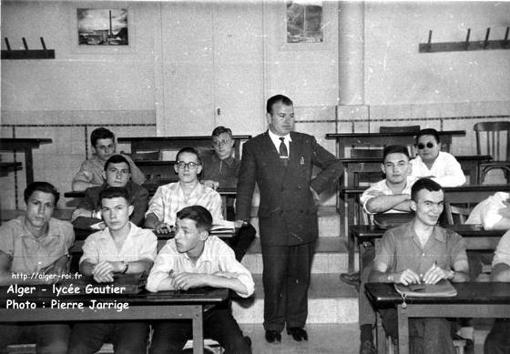 M.Moralés ? professeur d'espagnol, 2èM, 1955-1956 