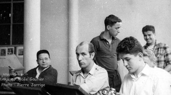M.Burel, professeur de dessin, 2èM, 1955-1956 