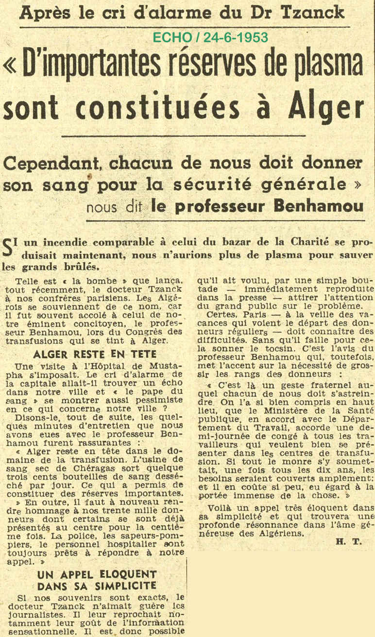 Après le cri d'alarme du Dr Tzanck