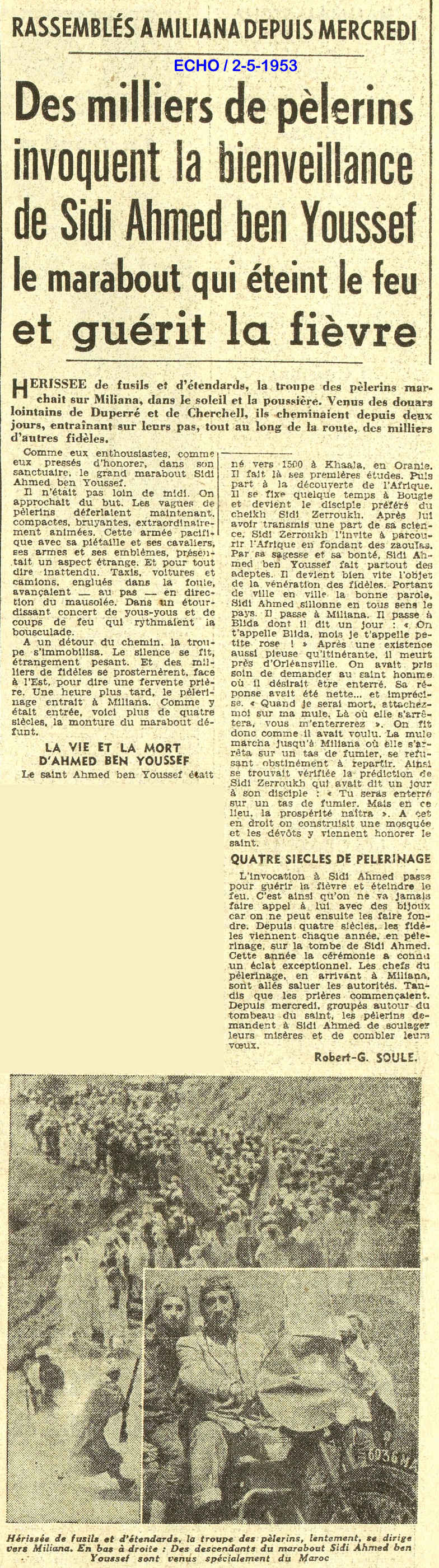 48_miliana_milliers_pelerins_2_5_1953_echo