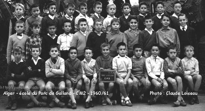 Cours moyen 2ème année, 1960-1961