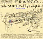 FRANCO... ou les SABLETTES d’il y a vingt ans ! 