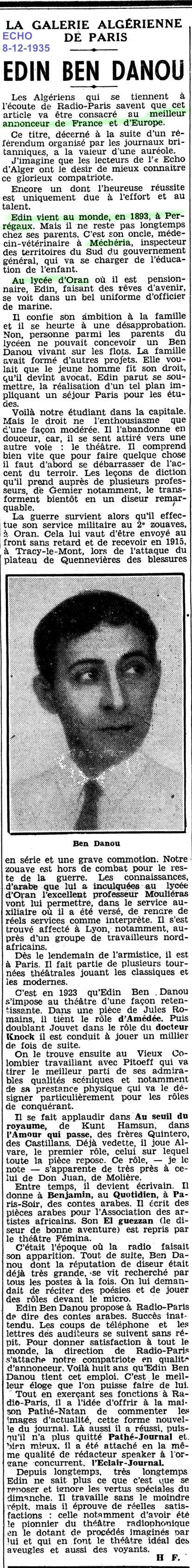 Edin Ben DANOU 