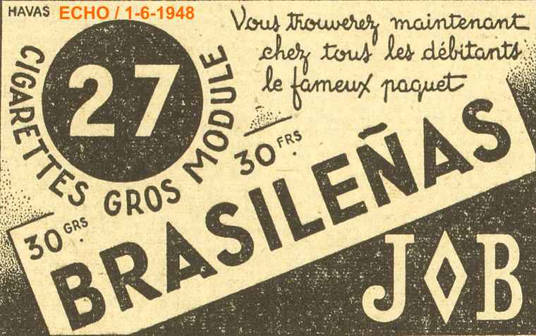 CIGARETTES JOB - BRASILENAS