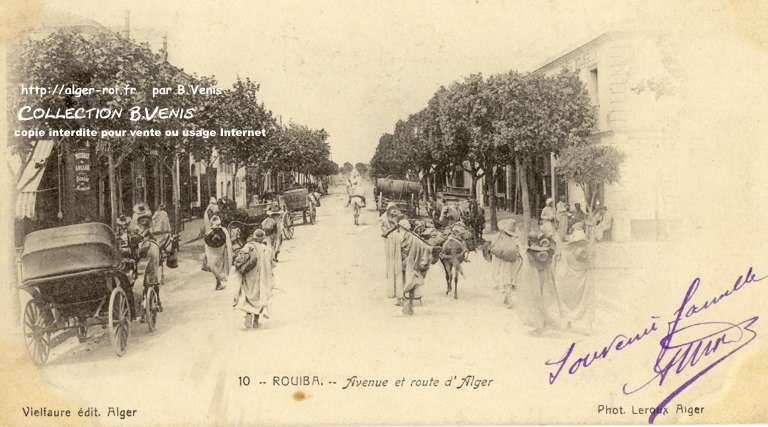 Avenue et route d'Alger 