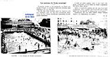 Inauguration , au Stade municipal d'Alger, de la première des trois piscines