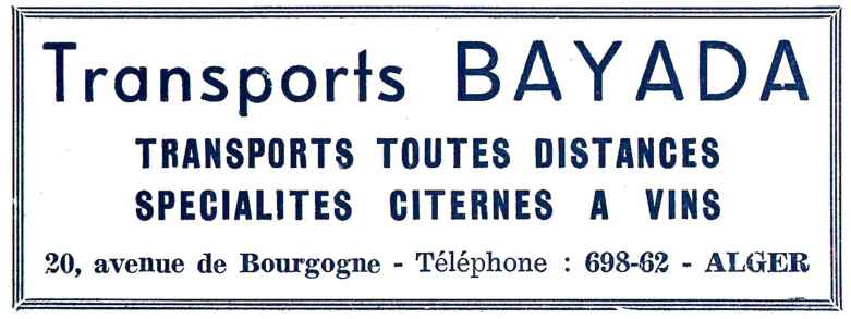TRANSPORTS BAYADA
