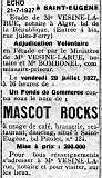 mascott rocks