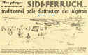 SIDI-FERRUCH… traditionnel pôle d’attraction des Algérois Plage historique