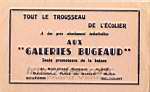 Aux galeries Bugeaud