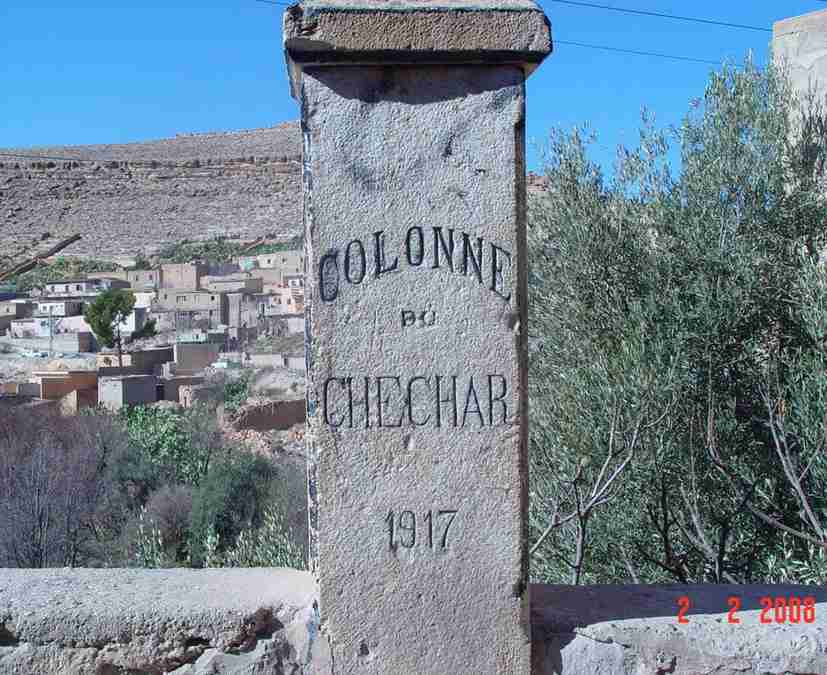 LA COLONNE DU CHECHAR
