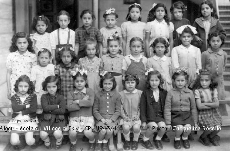 cours préparatoire, 1945-1946