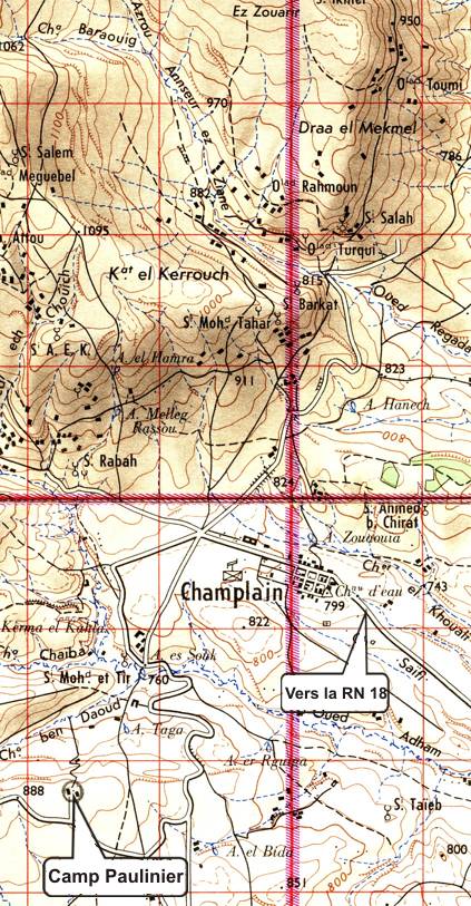 Particularités de la commune de Champlain (ou El Omaria)