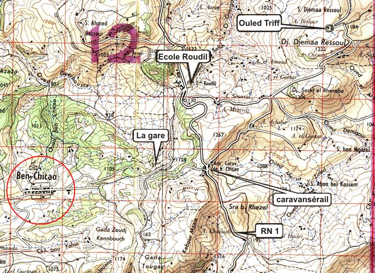 Particularités de la commune de Ben-Chicao