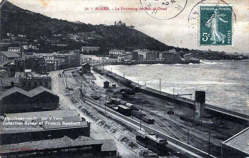 Entre la gare de Bab-el-Oued et le boulevard Farre,