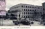 A l'entrée de l'Avenue Bab-el-Oued, une motrice Thomson des TA