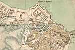 Plan d'Alger en 1888 (de la Place du Gouvernement au faubourg Bab-el-Oued)
