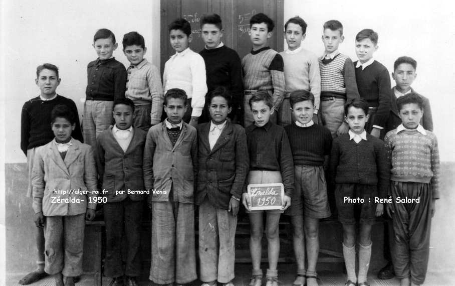 Zéralda  5è classe ?, 1950