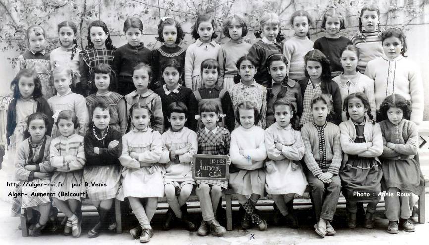 Classe CE1B , 1957-1958 -