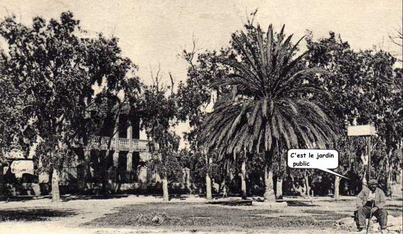 Le jardin public, les quatre chemins,nemours