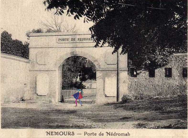 la porte de nedromah,nemours