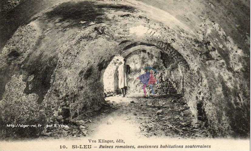 saint-leu,ruines romaines,habitations souterraines